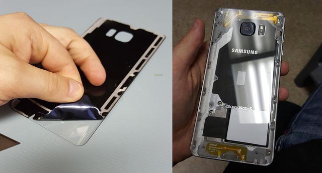 來(lái)看看透明背殼的三星Galaxy Note 5