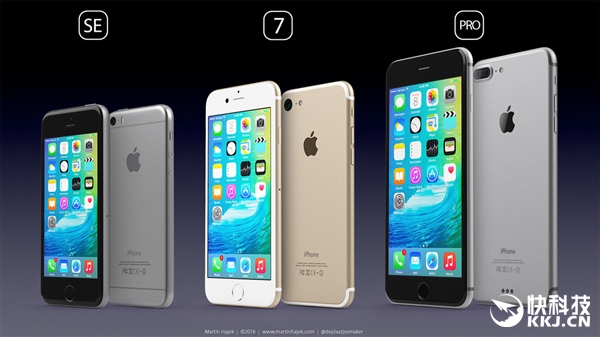 果粉有喜了！最新iPhone5SE/iPhone7/Pro渲染圖鏡頭不再凸起