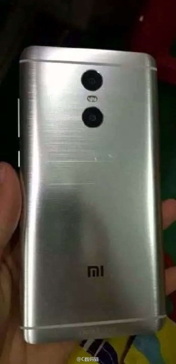 紅米Note 4真機(jī)曝光:采用雙攝像頭及雙LED閃光燈設(shè)計(jì)