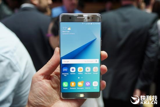三星瘋了！換新的Note 7竟也過(guò)熱