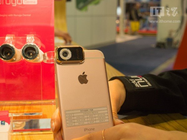 世界最小智能手機顯微鏡亮相CES2017:適配蘋果iPhone