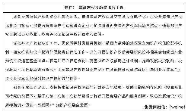 國務院:到2020年如期完成知識產(chǎn)權戰(zhàn)略行動計劃