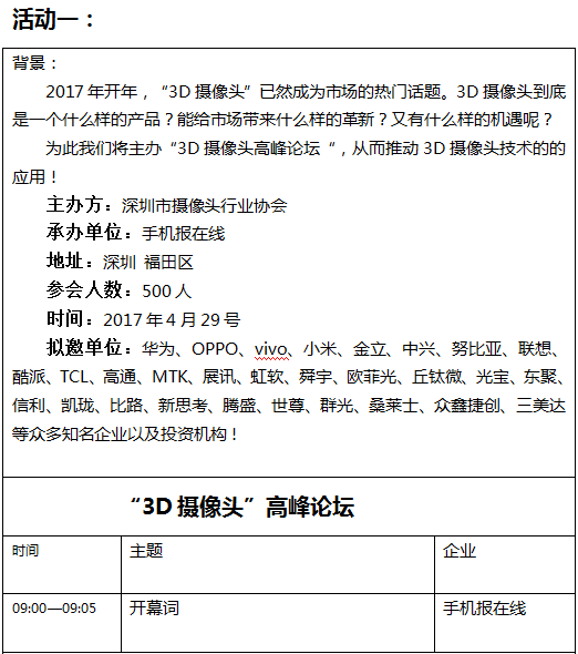 【活動(dòng)】攝像頭行業(yè)協(xié)會(huì)年會(huì)4月份召開(kāi)
