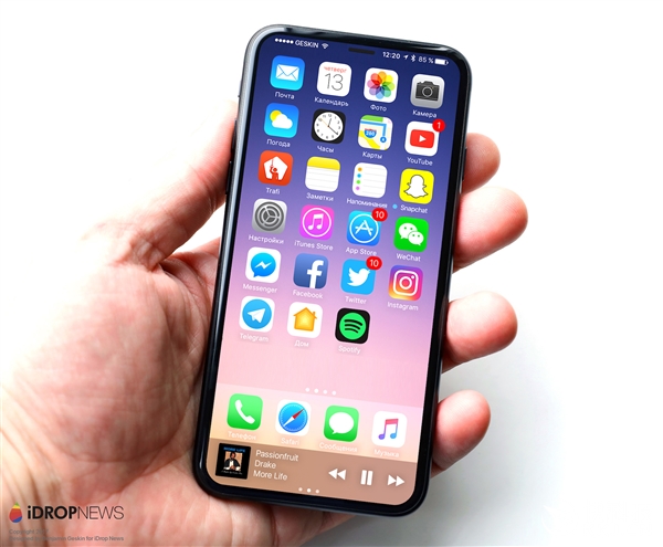 蘋果iPhone 8測(cè)試機(jī)曝光 外形完美！