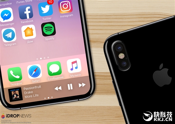 蘋果iPhone 8測(cè)試機(jī)曝光 外形完美！