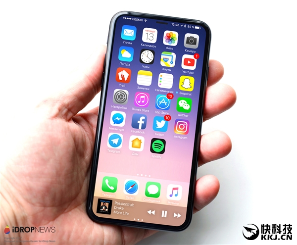 要啥指紋識別？iPhone 8用四攝像頭：人臉識別完美
