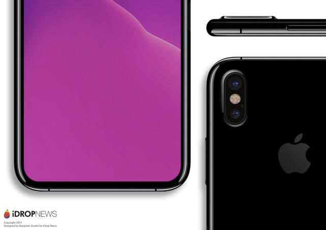 臺積電披露iPhone 8三大變革 支持屏幕指紋識別