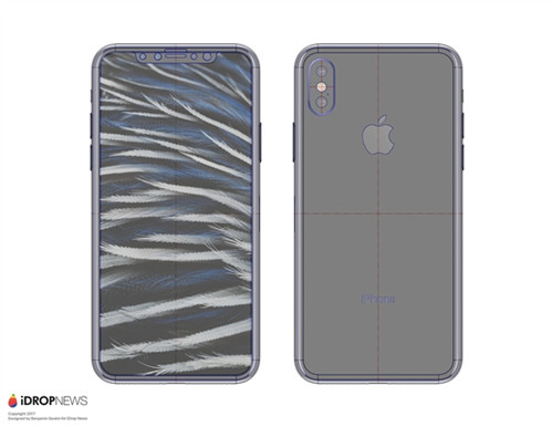 iPhone 8外形對(duì)比三星S8、iPhone 7