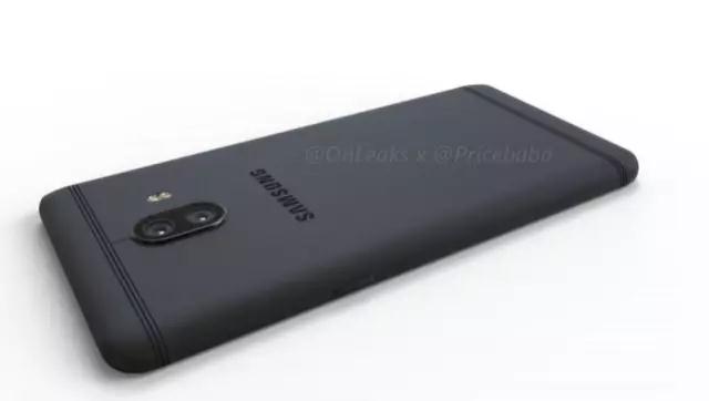 三星Galaxy C10中端新機(jī)曝光 的確是有雙攝像頭