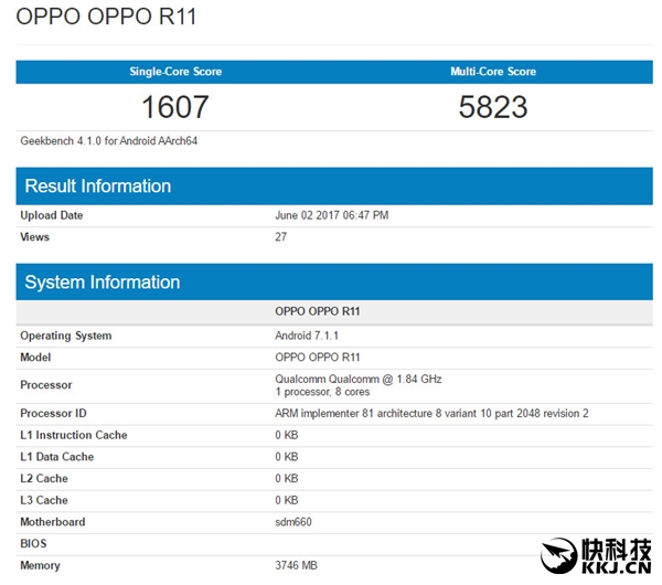 首發(fā)驍龍660！OPPO R11性能比R9s翻一倍