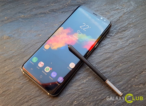 三星Note 8噩耗！屏下指紋難度太高
