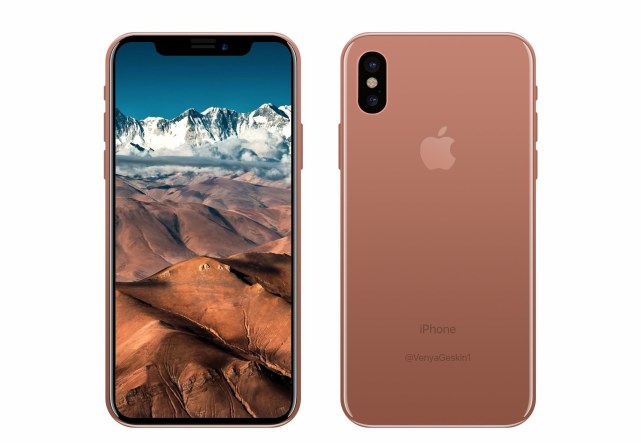 iPhone 8新配色或稱腮紅金 屏下指紋并未取消