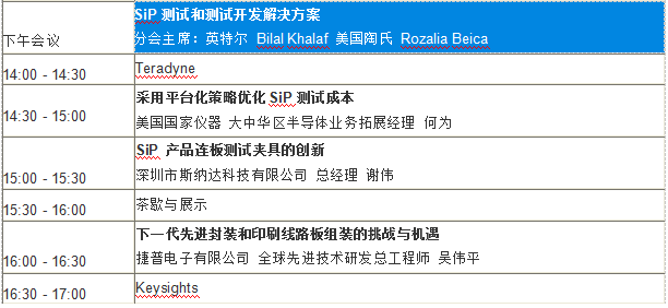 全球頂級SiP專家十月齊聚深圳
