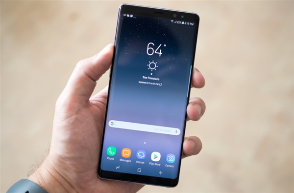 三星Note 8韓國本土銷量穩(wěn)居第一:年底沖刺1000萬臺