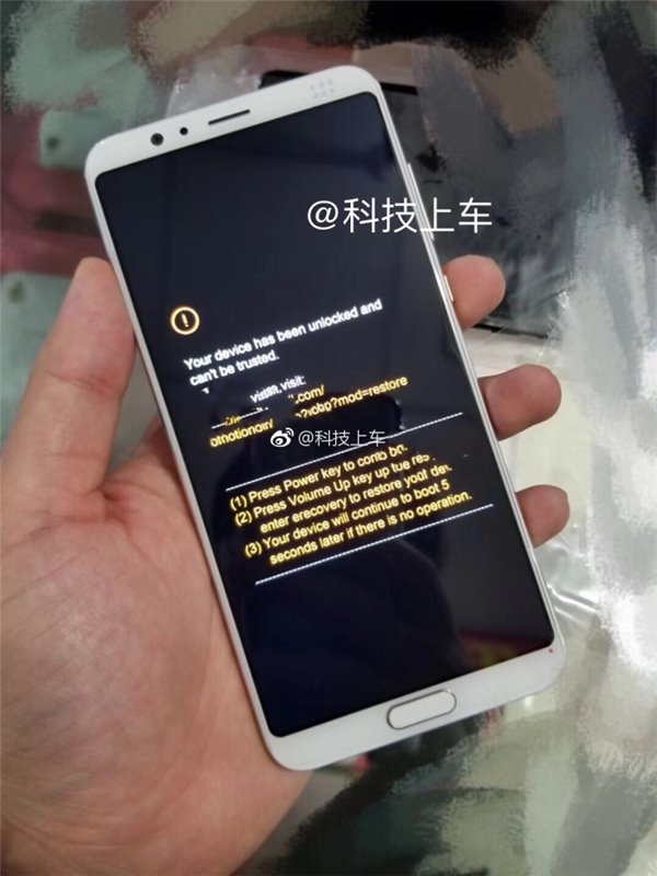 華為神秘全面屏新機曝光:前置指紋+平行雙攝