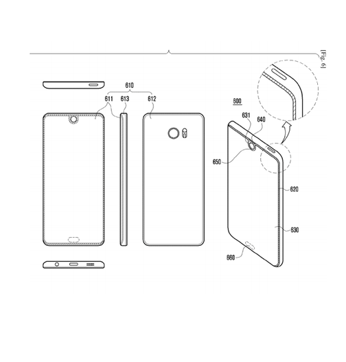 三星新專利可解決iPhone X的“劉海”問題:屏上直接開孔