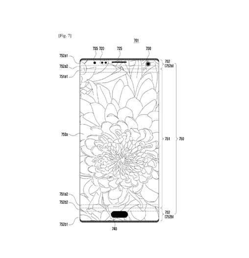 三星新專利可解決iPhone X的“劉海”問題:屏上直接開孔