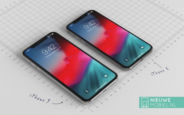 6.1吋iPhone 9再曝:正面和iPhone X幾乎沒差別