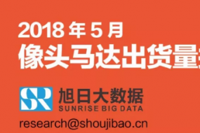 2018年5月攝像頭馬達(dá)出貨量排行榜：中美貿(mào)易恐慌減弱，國產(chǎn)馬達(dá)需求下滑