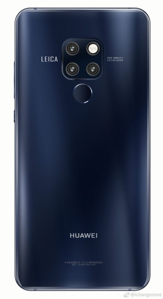 華為Mate 20系列曝光：iPhone XS的唯一對手？