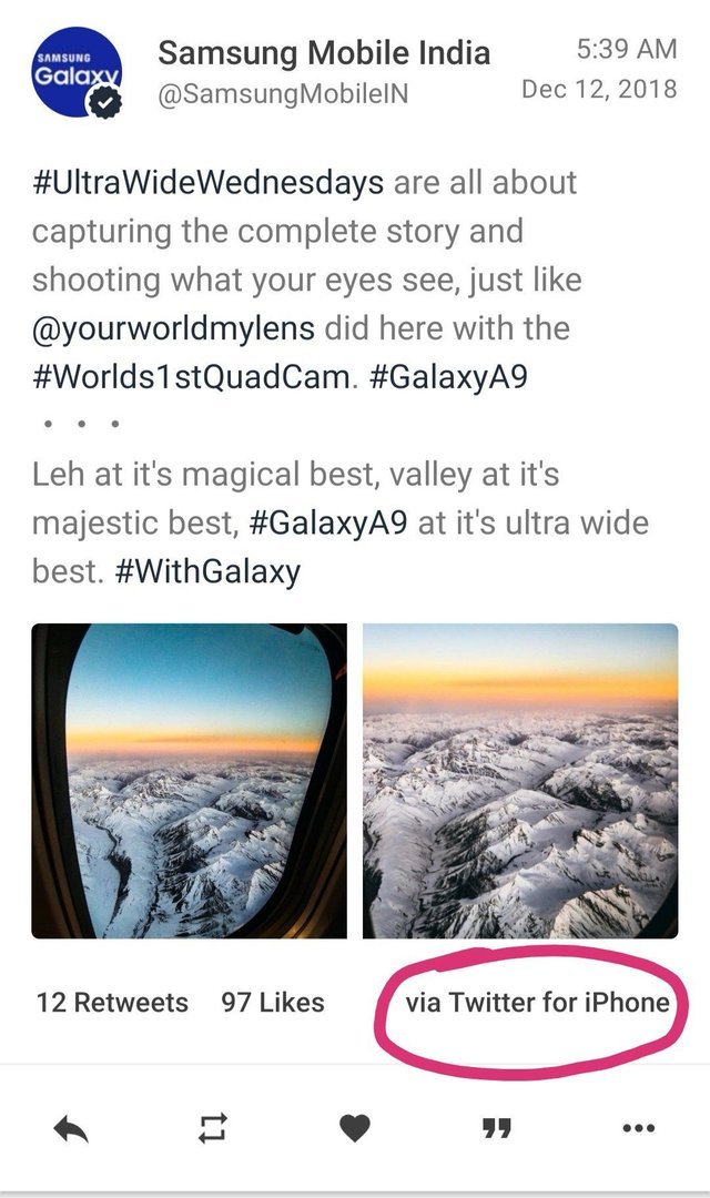 尷尬了！曝三星社交團(tuán)隊用蘋果iPhone推廣Note 9
