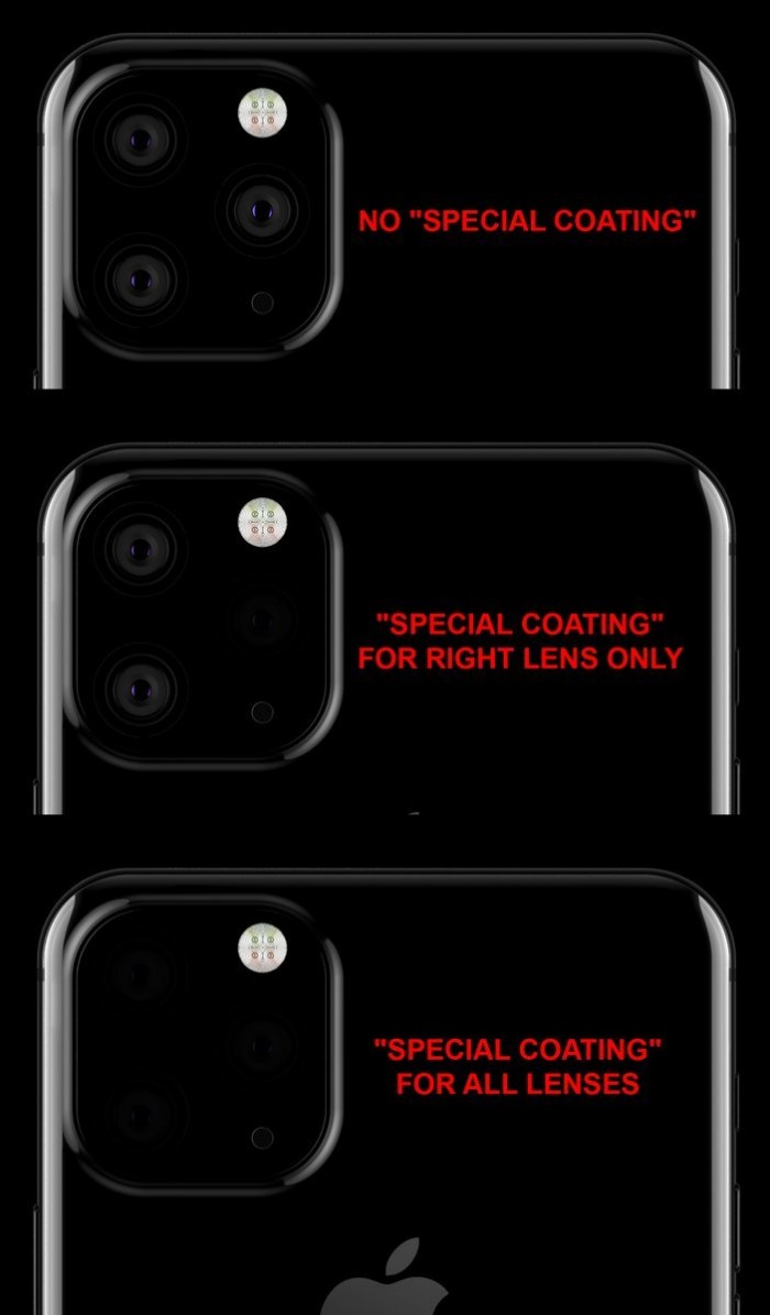 iPhone 11攝像頭將采用黑色涂層技術(shù)？看起來并非如此