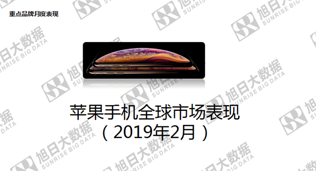蘋果手機(jī)全球市場(chǎng)表現(xiàn)(2019年2月)