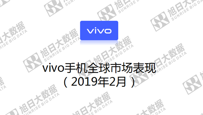 vivo手機(jī)全球市場(chǎng)表現(xiàn)(2019年2月)