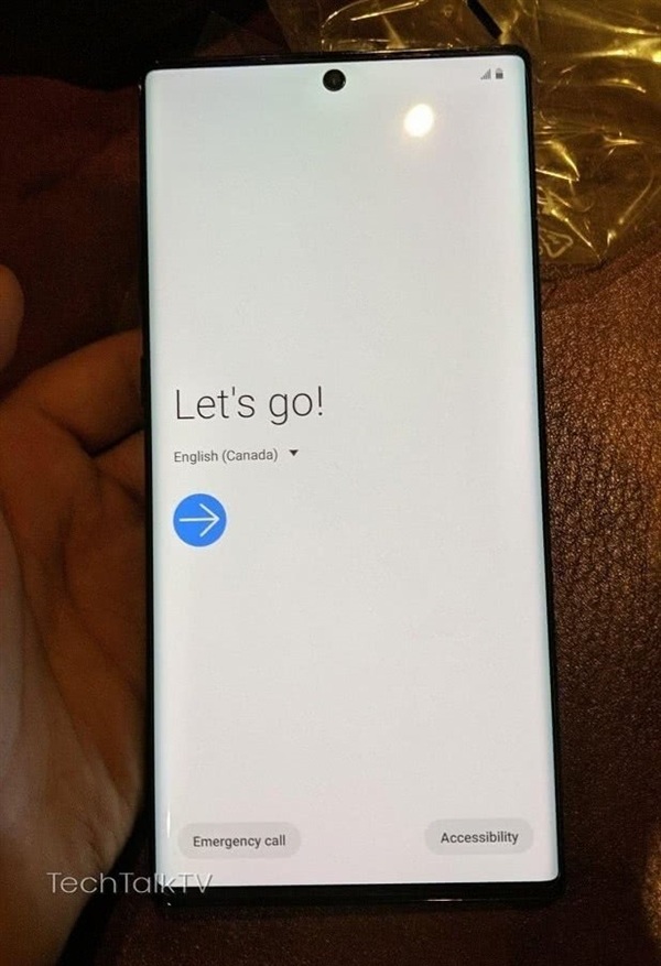 三星 Note 10曝光，屏占比最高的手機(jī)