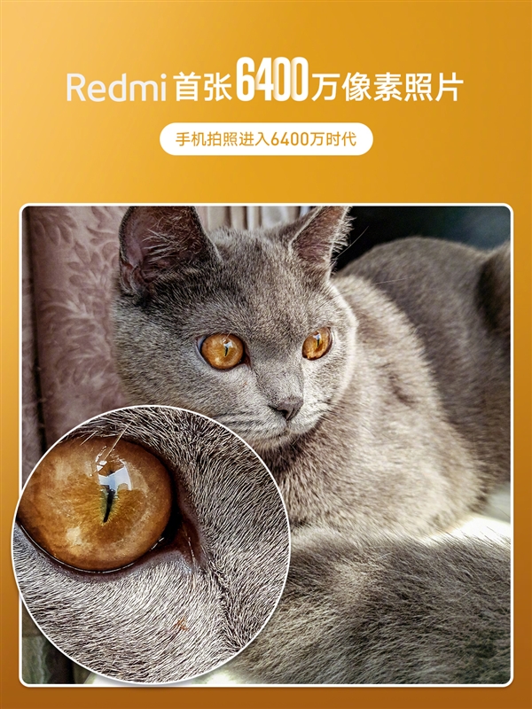 紅米Redmi首張6400萬像素樣片公布