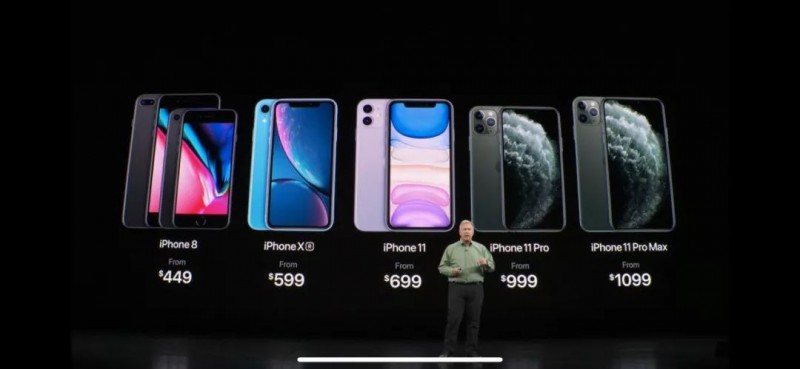 2019新款iPhone 11系列發(fā)布，最高12699元，9月20日開售