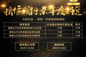 2020年攝像頭行業(yè)三大獎(jiǎng)年度評(píng)選火熱投票中！