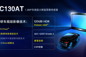 思特威推出第10顆車規(guī)CMOS：1.3MP大靶面高端環(huán)視，Q4量產(chǎn)