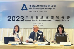 瑞聲科技業(yè)績拐點(diǎn)初現(xiàn)，2023下半年毛利率凈利潤同比“雙增長”